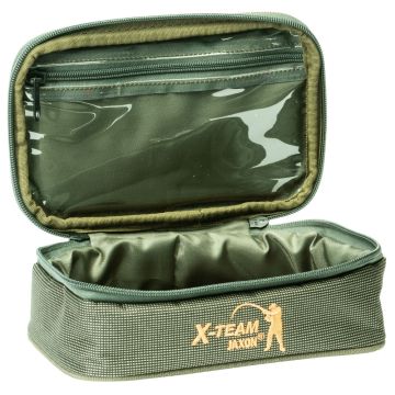 Geanta pentru Accesorii Jaxon X-Team, Culoare Verde, 21x14x7cm