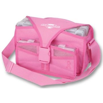 Geanta Spinning Flambeau Pink Ribbon Small Soft Tackle Bag