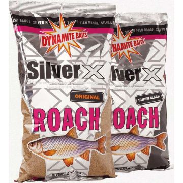 Groundbait Dynamite Baits Silver X Roach Super Black, 1kg