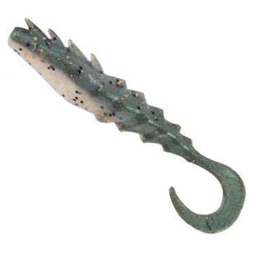 Grub Berkley Gulp! Nemesis Prawn Curl Tail Soft Bait Lure, Peppered Prawn, 12.5cm, 3bucplic