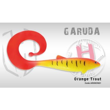 Swimbait Colmic Herakles Garuda, Orange Tiger, 35cm, 160g, 1buc/blister