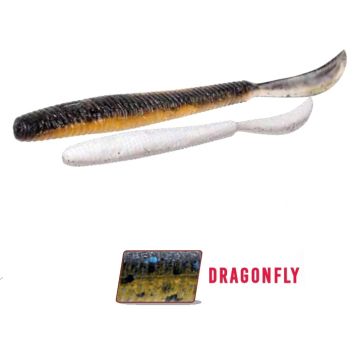 Grub Herakles Leftail Worm, Culoare Dragonfly, 8.6cm, 10buc/plic
