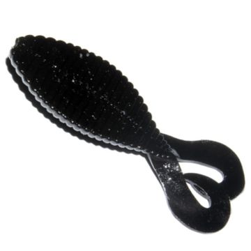 Grub HideUp Stagger Wide Twintail, Black Solid, 5.6cm, 8buc/plic