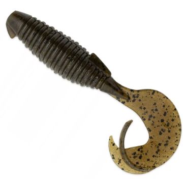 Grub Keitech Flapper 4", Culoare 101 Green Pumpkin PP, 10.1cm, 6.5g, 7buc/plic