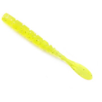 Grub Mustad Aji Micro Fla, UV Clear Chartreuse, 5cm, 15buc/plic