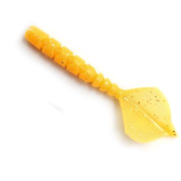 Grub Mustad Aji Micro Hila, Orange Glow Glitter, 4.3cm, 12buc/plic
