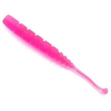 Grub Mustad Aji Micro Plu, UV Clear Pink, 5cm, 15buc plic