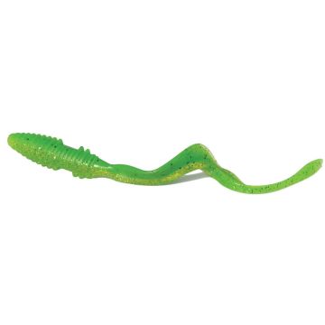 Grub Rapture Mad Worm, Neon Green, 10cm, 10buc/plic