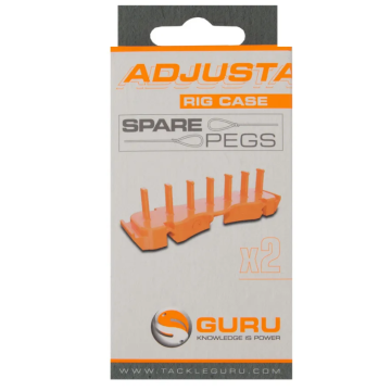 Guru Adjustable Rig Case Spare Pegs, 2buc/set