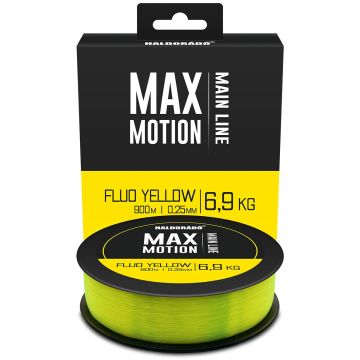 Fir Monofilament Haldorado Max Motion, Culoare Fluo Yellow