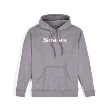 Hanorac Simms Logo Hoody Grey Heather