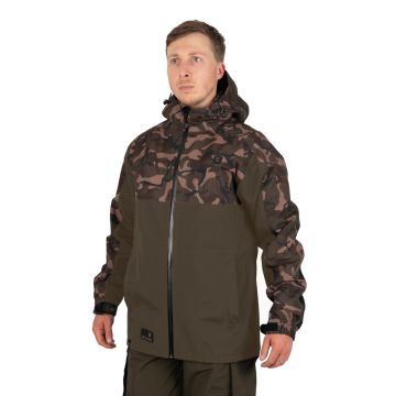 Jacheta Fox Aquos Tri Layer STD Jacket, Culoare Camo