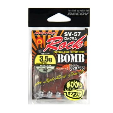 Jig Decoy SV-57 Rock Bomb, Nr.2, 4bucplic