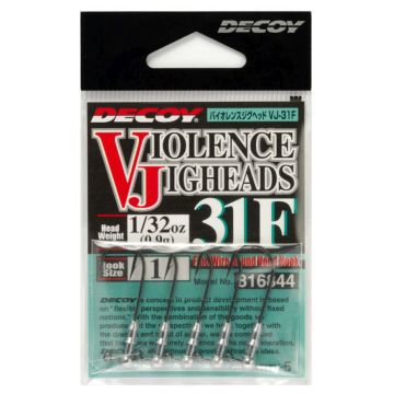 Jig Decoy VJ-31F Violence Jighead, Nr.10, 5bucplic