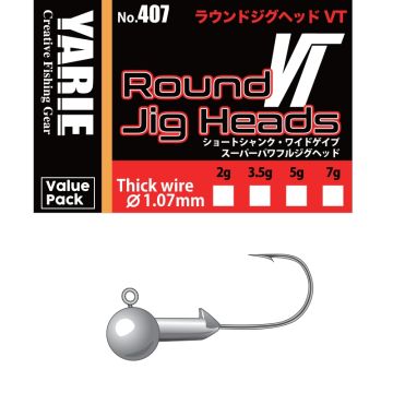 Jig Yarie 407 Round VT Thick Wire 3/0