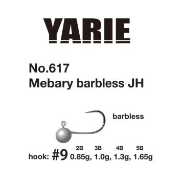 Jig Yarie 617 Mebary Barbless, Nr. 9