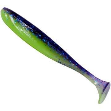 Shad Keitech Easy Shiner, Violet Lime Belly, 7.6cm, 10buc/plic