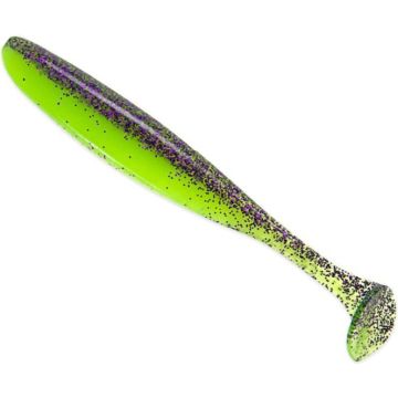 Shad Keitech Easy Shiner, Purple Chartreuse, 10cm, 7buc/plic