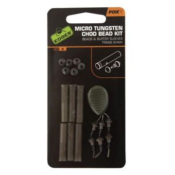 Kit FOX Micro Tungsten Chod Bead, 3x6buc/set
