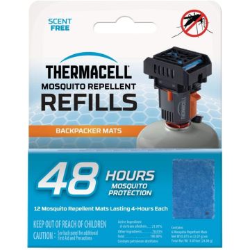 Kit Reincarcare pentru Dispozitive Anti-Tantari ThermaCELL Refill Backpacker Mats-Only 48hours