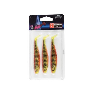 Kit Shad Fox Pro Shad Bright UV Perch, 10cm, 3buc/blister