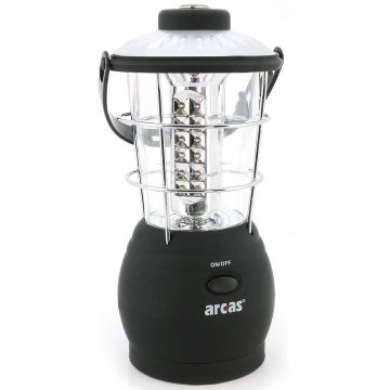 Lampa-Felinar Arcas Batery Lock Push, 36 LED-uri