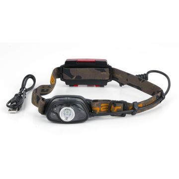 Lanterna de Cap FOX Halo® MS300C Headtorch + Acumulator, 300 Lumeni