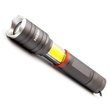 Lanterna Lampa de Mana Nebo TAC SLYDE LED Torch & Work Light, Max 300 Lumeni