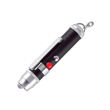 Lanterna LED tip Breloc True Utility LASERLITE, Anodised Aluminium, 8 Lumeni