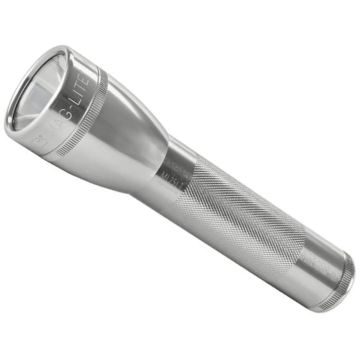Lanterna Maglite 2 Cell C LED Flashlight, Silver, Cutie