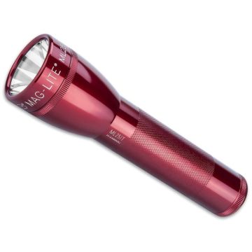 Lanterna Maglite 2 Cell C Xenon Flashlight, Red, Cutie