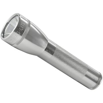 Lanterna Maglite 2 Cell C Xenon Flashlight, Silver, Blister