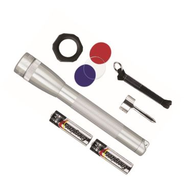 Lanterna Maglite LED 2 Cell AAA Flashlights Pro Combo Pack, Silver, Blister