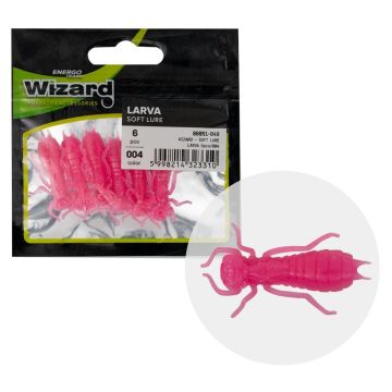 Larva Wizard Soft Lure, Culoare 004, 3.5cm