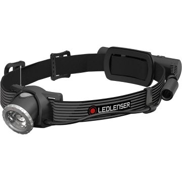 Lanterna de Cap Led Lenser H8R, 600 Lumeni+Acum+USB