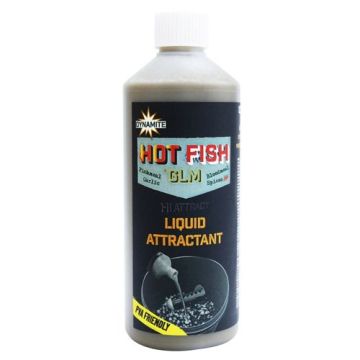 Lichid Atractant Dynamite Baits Hot Fish & GLM, 500ml