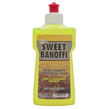 Lichid Atractant Dynamite Baits Sweet Banoffi, 250ml
