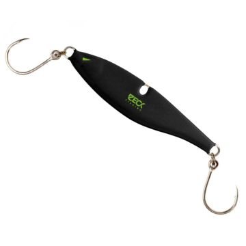 Lingura Rattlin' Zeck Vertical Jig, Negru, 120g