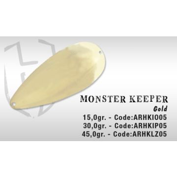 Lingurita Oscilanta Colmic Herakles Monster Keeper, Gold, 10cm, 30g