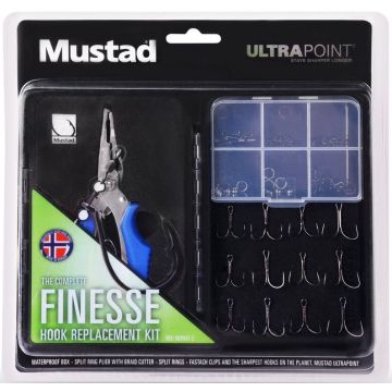 Combo Cleste Multifunctional + Accesorii Mustad Hook Replacement Finesse