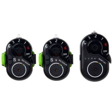 Set 4 Avertizoare Electronice + Receiver DAM Madcat Smart MCL Alarm Set
