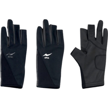 Manusi Apia Finger Cut Gloves, Black