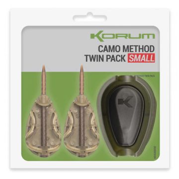 Method Feeder Korum Camo Twin Pack, Small