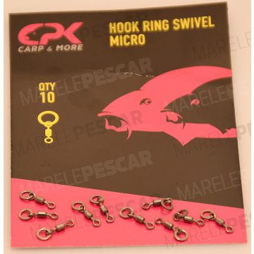 Micro-Vartej cu Anou CPK Hook Ring Swivel Micro, 10buc/plic