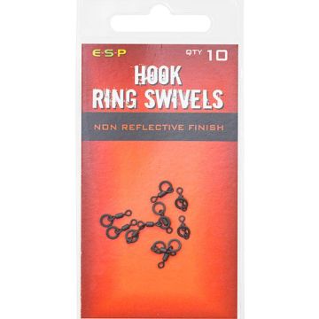 Microvartej cu Inel ESP Hook Ring Swivel, 10buc/plic