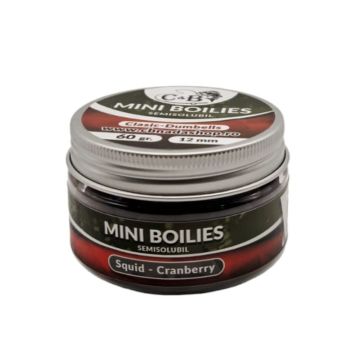 Mini Boilies Semisolubil C&B, 12mm, 60g