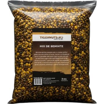 Mix de seminte preparate Tigernuts Squid & Plum & Black Pepper, 3 kg