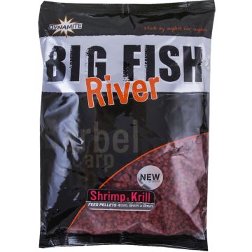 Mix de Pelete Dynamite Baits Big Fish River Feed Pellets, 1.8kg
