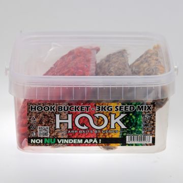 Mix Seminte Preparate Hookbaits Hook Bucket, 3kg
