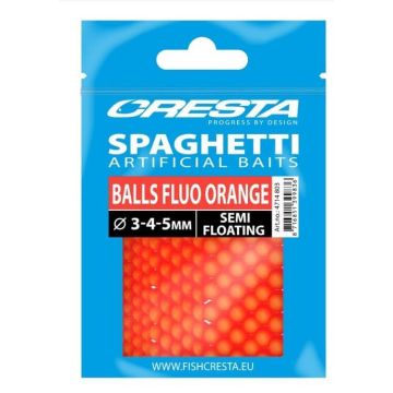 Momeli Artificiale Cresta Spaghetti Balls, 3-4-5mm, 45bucplic